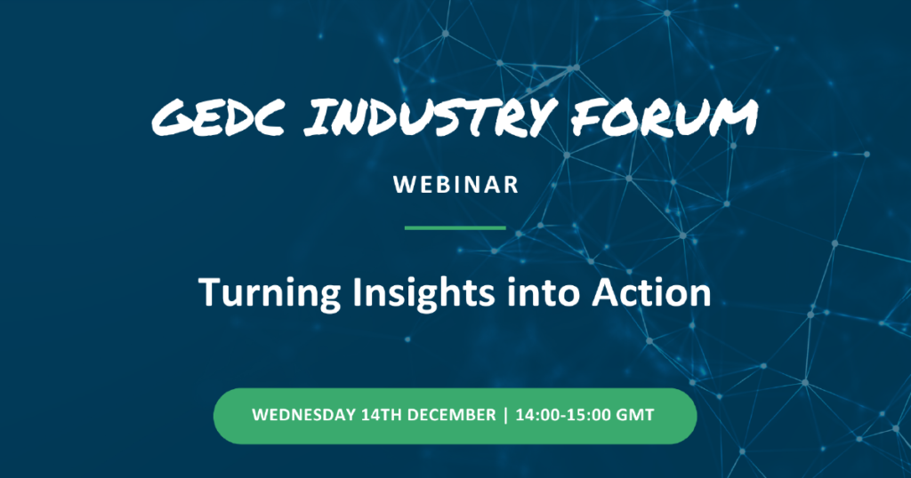 GEDC IF Turning Insights into Action GEDC