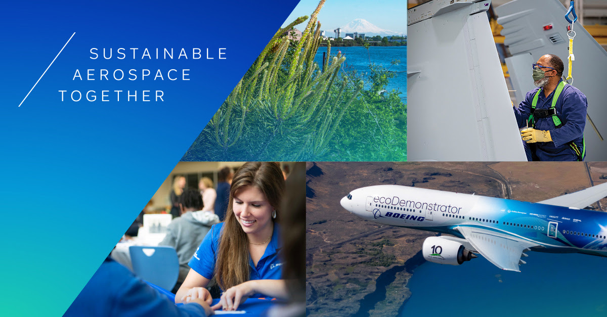 Boeing releases its 2023 Sustainability Report GEDC